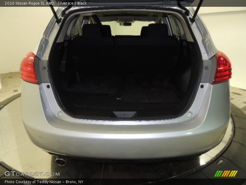 Silver Ice / Black 2010 Nissan Rogue SL AWD
