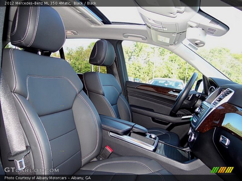Black / Black 2012 Mercedes-Benz ML 350 4Matic