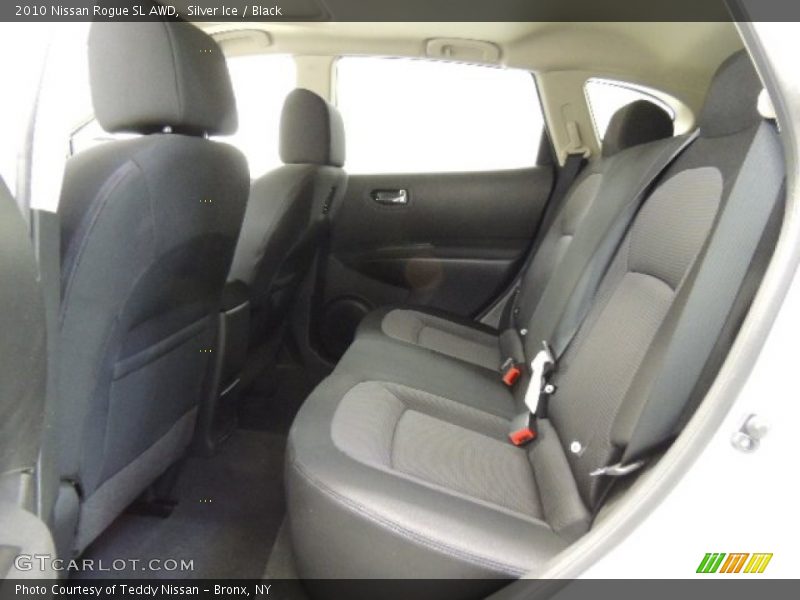 Silver Ice / Black 2010 Nissan Rogue SL AWD