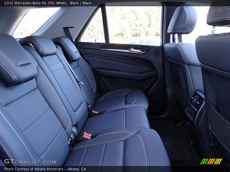 Black / Black 2012 Mercedes-Benz ML 350 4Matic