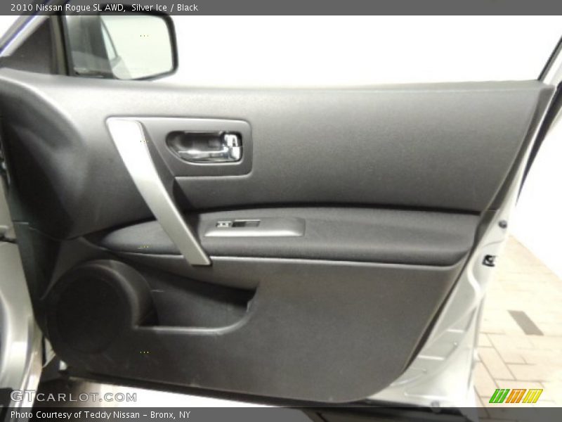 Silver Ice / Black 2010 Nissan Rogue SL AWD