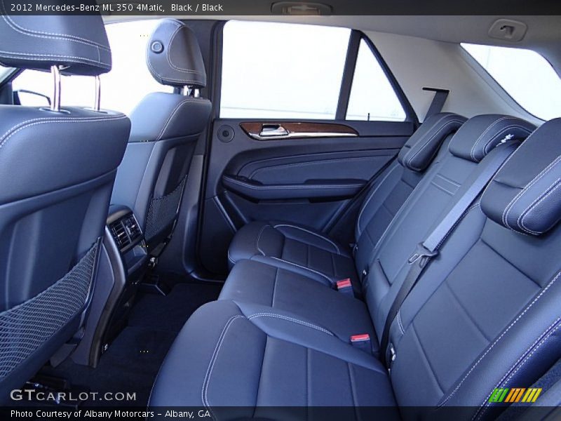 Black / Black 2012 Mercedes-Benz ML 350 4Matic