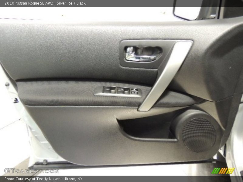 Silver Ice / Black 2010 Nissan Rogue SL AWD