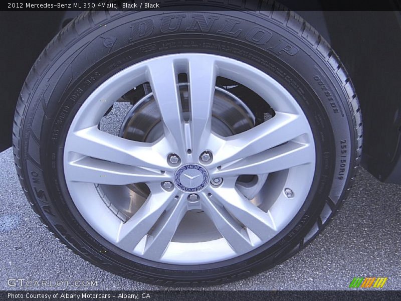 Black / Black 2012 Mercedes-Benz ML 350 4Matic