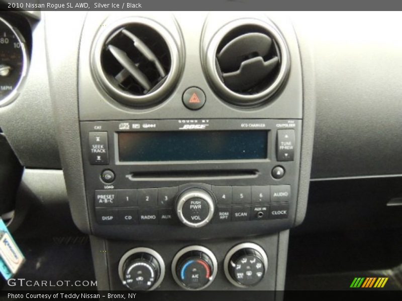 Silver Ice / Black 2010 Nissan Rogue SL AWD