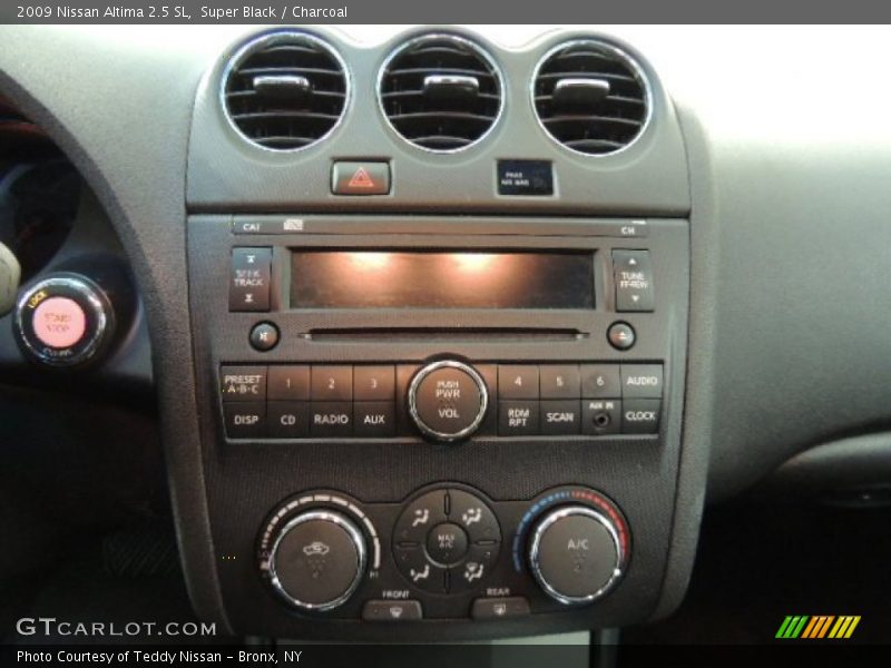 Super Black / Charcoal 2009 Nissan Altima 2.5 SL