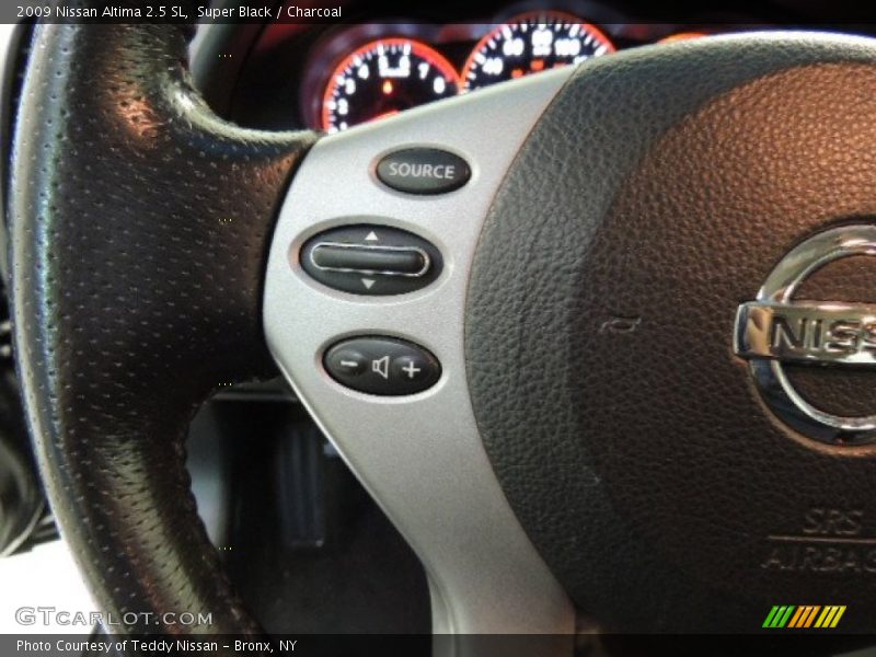 Super Black / Charcoal 2009 Nissan Altima 2.5 SL