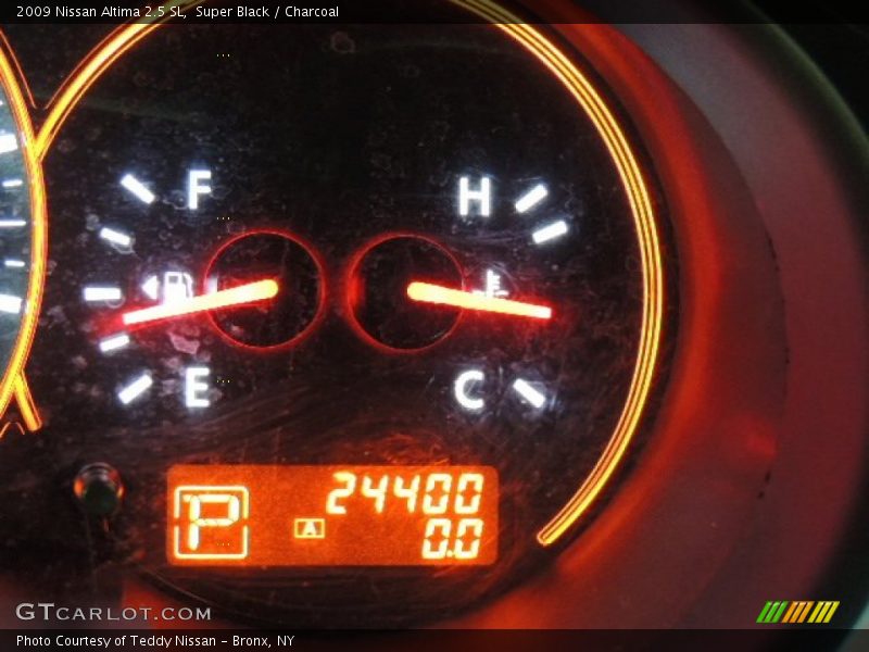 Super Black / Charcoal 2009 Nissan Altima 2.5 SL