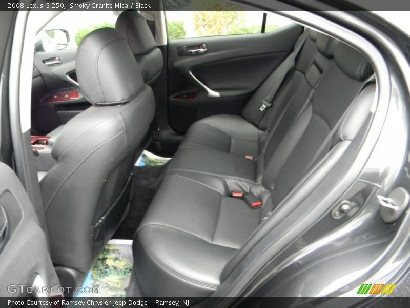 Smoky Granite Mica / Black 2008 Lexus IS 250