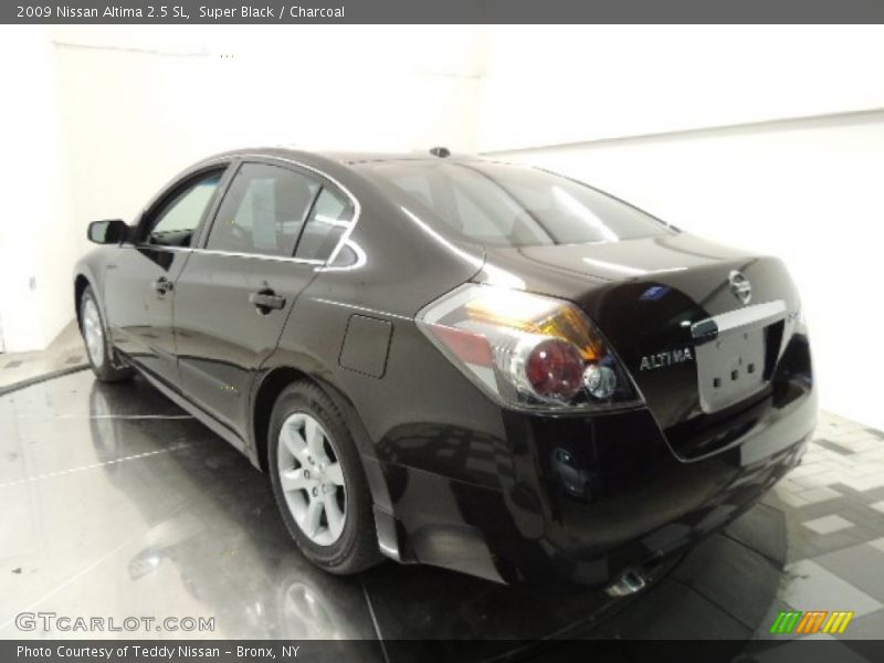 Super Black / Charcoal 2009 Nissan Altima 2.5 SL
