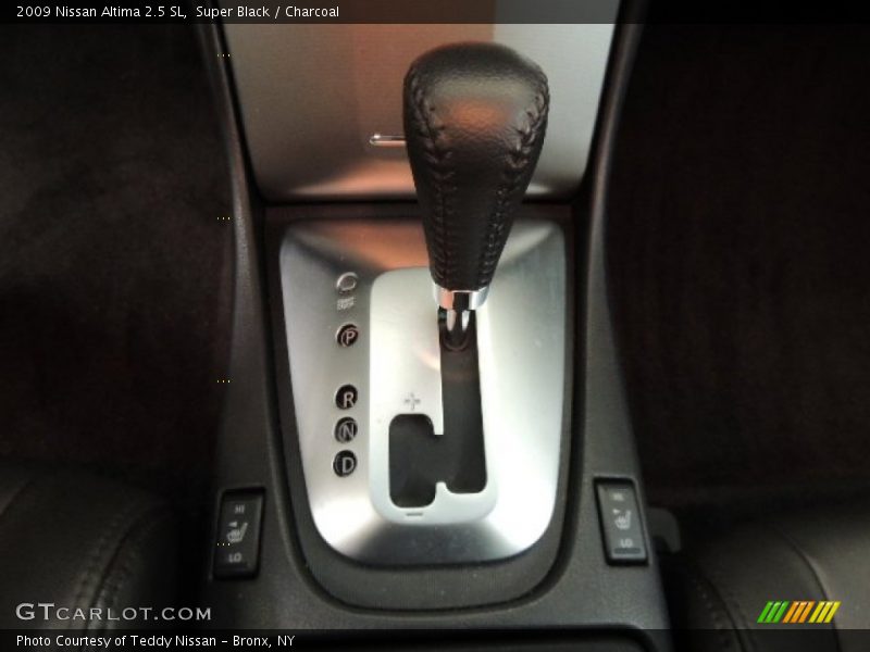 Super Black / Charcoal 2009 Nissan Altima 2.5 SL