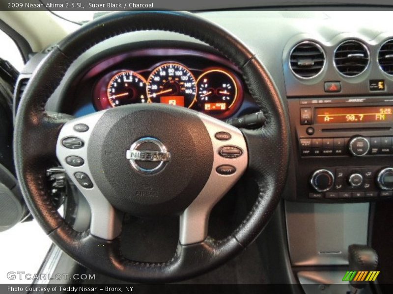 Super Black / Charcoal 2009 Nissan Altima 2.5 SL
