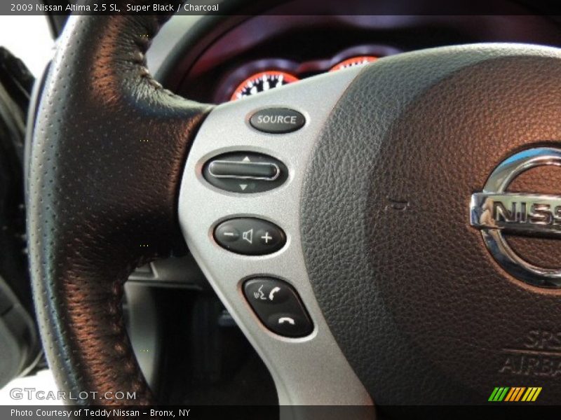 Super Black / Charcoal 2009 Nissan Altima 2.5 SL