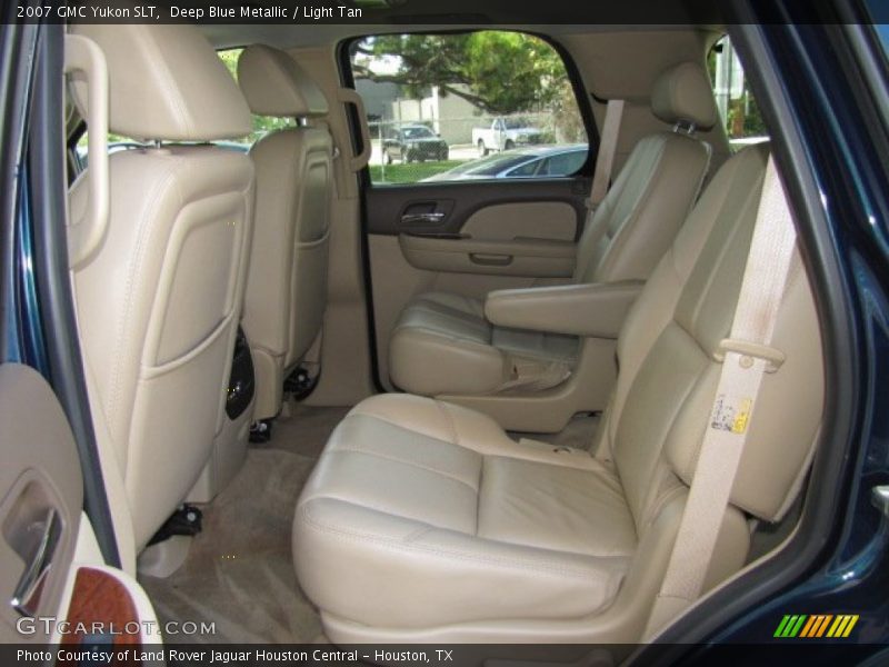 Deep Blue Metallic / Light Tan 2007 GMC Yukon SLT