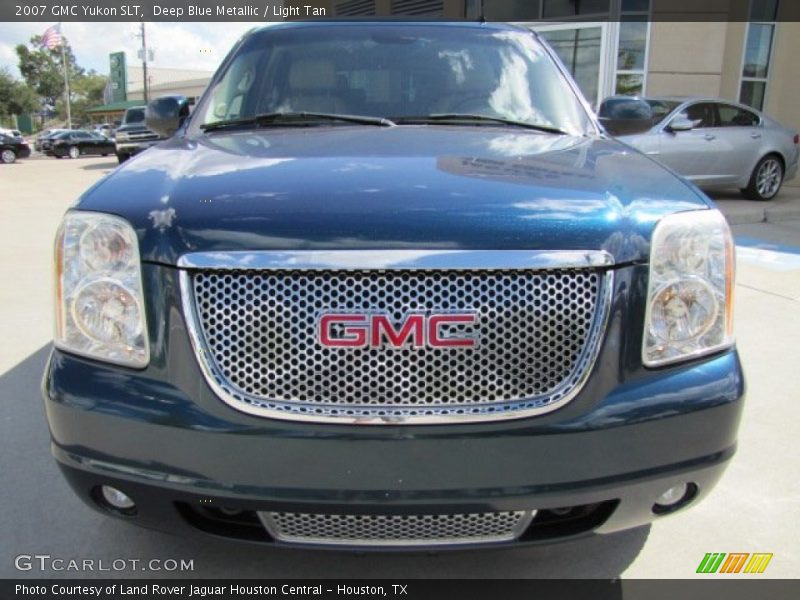 Deep Blue Metallic / Light Tan 2007 GMC Yukon SLT
