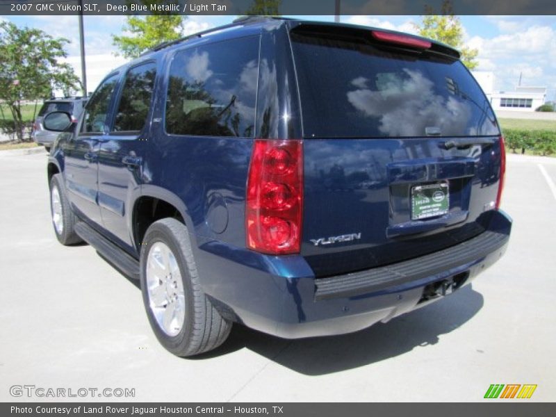Deep Blue Metallic / Light Tan 2007 GMC Yukon SLT
