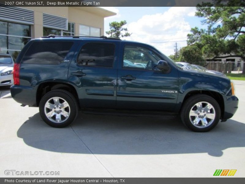 Deep Blue Metallic / Light Tan 2007 GMC Yukon SLT