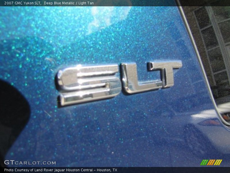 Deep Blue Metallic / Light Tan 2007 GMC Yukon SLT