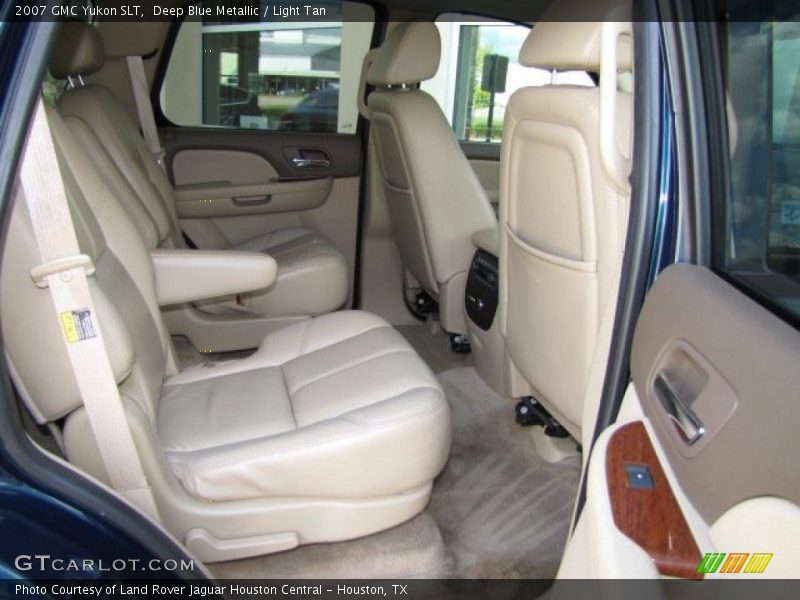 Deep Blue Metallic / Light Tan 2007 GMC Yukon SLT