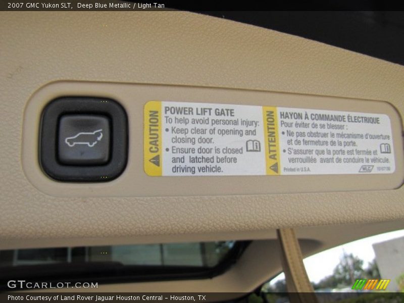Deep Blue Metallic / Light Tan 2007 GMC Yukon SLT