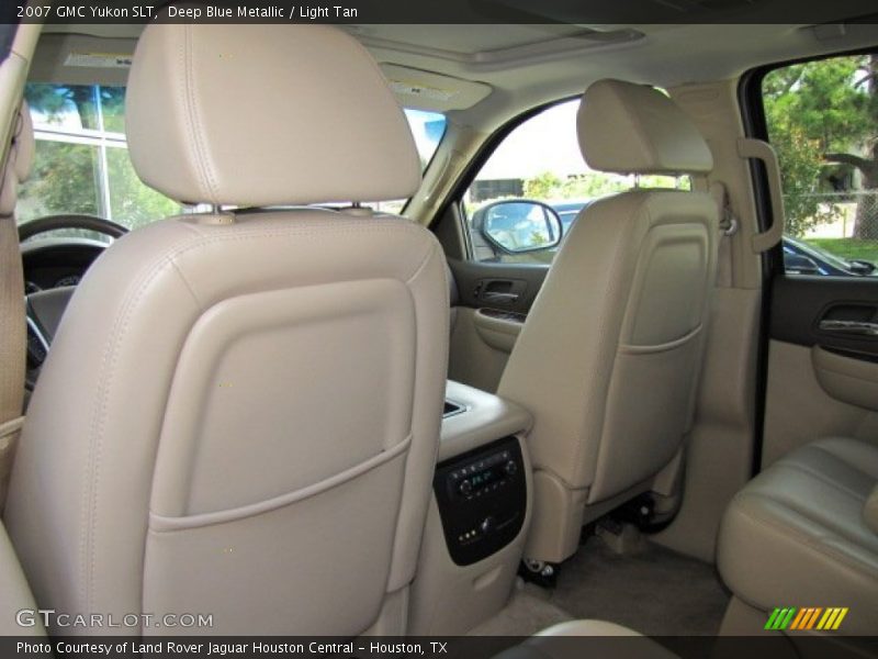 Deep Blue Metallic / Light Tan 2007 GMC Yukon SLT