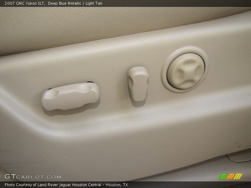 Deep Blue Metallic / Light Tan 2007 GMC Yukon SLT