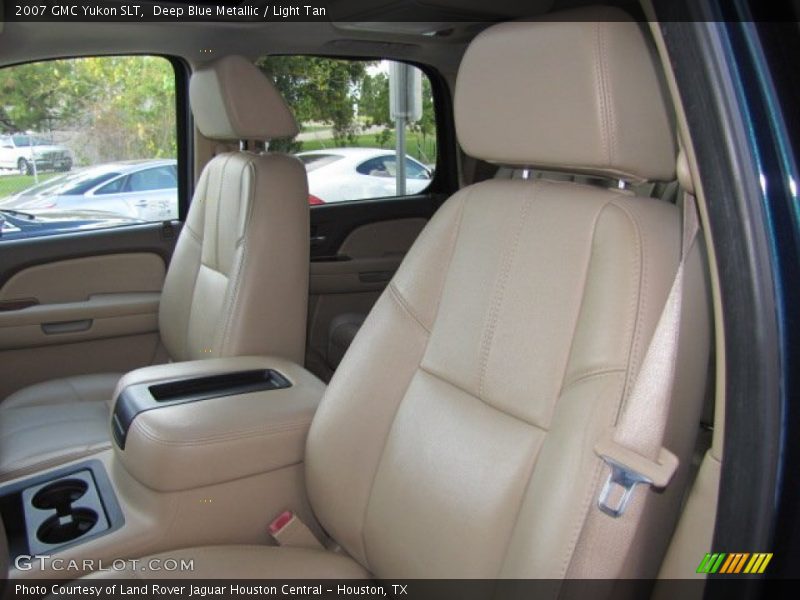 Deep Blue Metallic / Light Tan 2007 GMC Yukon SLT