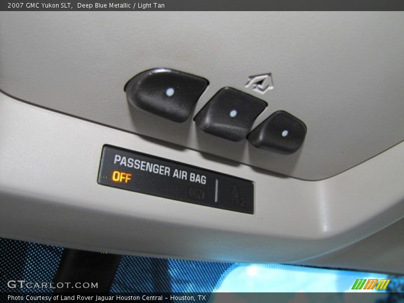 Deep Blue Metallic / Light Tan 2007 GMC Yukon SLT