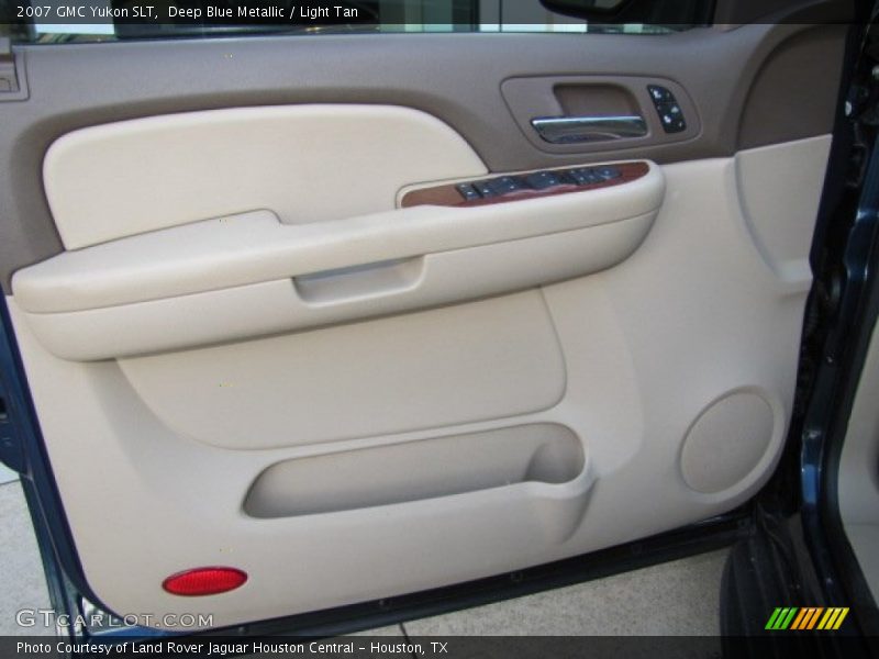 Deep Blue Metallic / Light Tan 2007 GMC Yukon SLT
