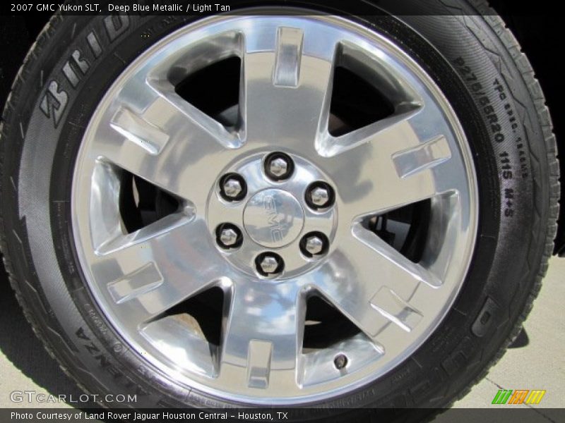 Deep Blue Metallic / Light Tan 2007 GMC Yukon SLT