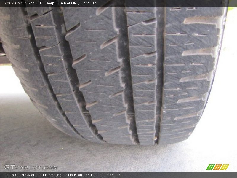 Deep Blue Metallic / Light Tan 2007 GMC Yukon SLT