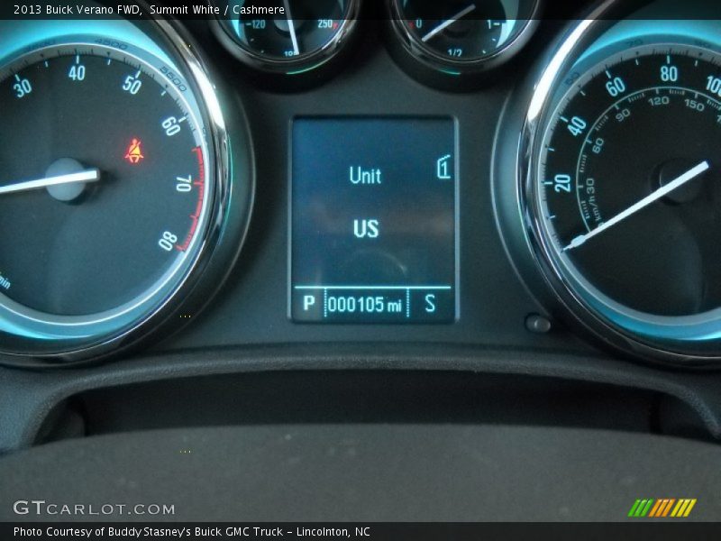 Summit White / Cashmere 2013 Buick Verano FWD