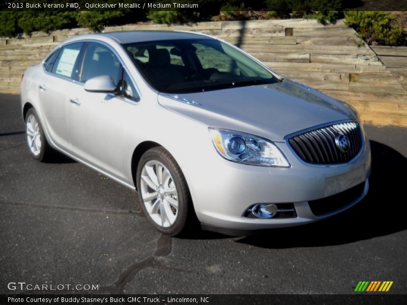 Quicksilver Metallic / Medium Titanium 2013 Buick Verano FWD