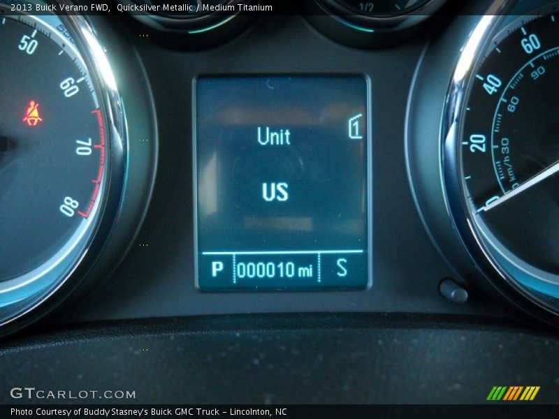 Quicksilver Metallic / Medium Titanium 2013 Buick Verano FWD