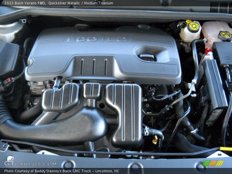  2013 Verano FWD Engine - 2.4 Liter SIDI DOHC 16-Valve VVT ECOTEC 4 Cylinder