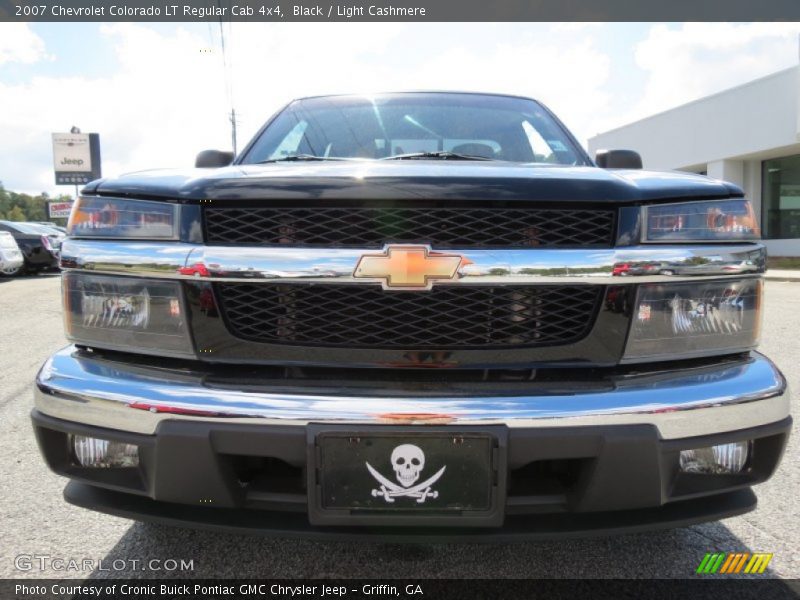 Black / Light Cashmere 2007 Chevrolet Colorado LT Regular Cab 4x4