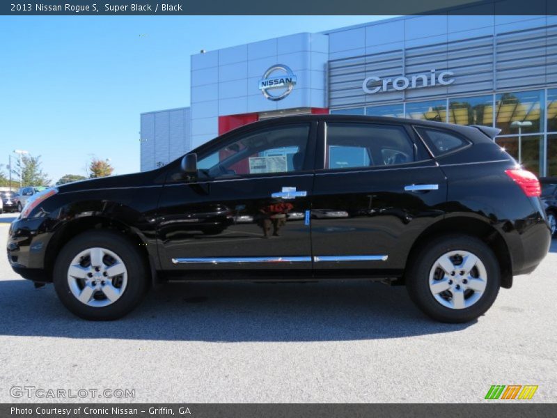 Super Black / Black 2013 Nissan Rogue S