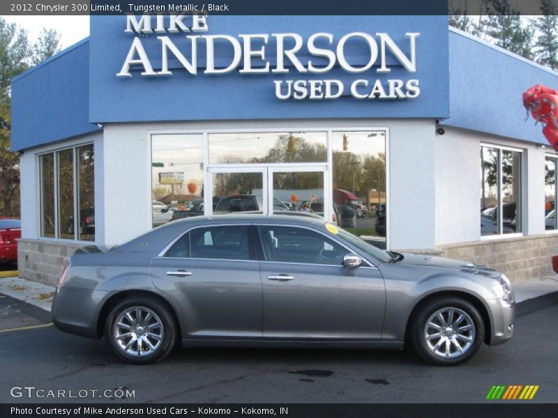 Tungsten Metallic / Black 2012 Chrysler 300 Limited