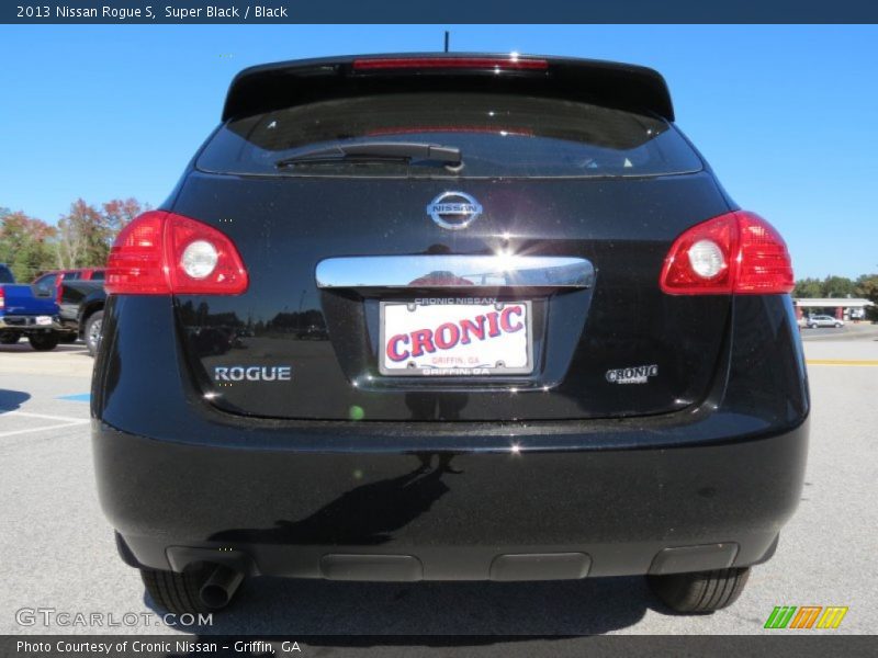 Super Black / Black 2013 Nissan Rogue S