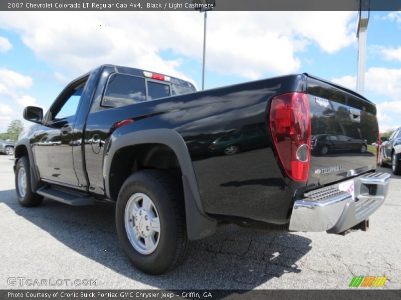 Black / Light Cashmere 2007 Chevrolet Colorado LT Regular Cab 4x4