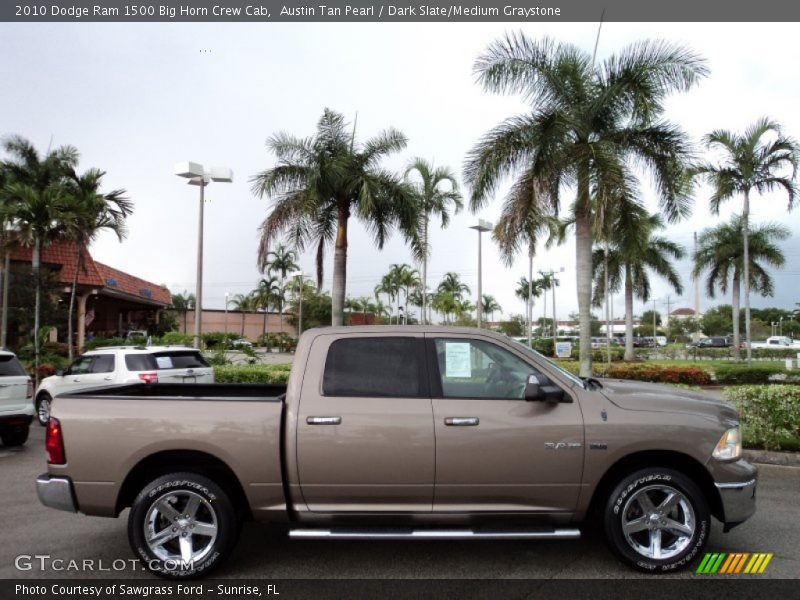 Austin Tan Pearl / Dark Slate/Medium Graystone 2010 Dodge Ram 1500 Big Horn Crew Cab