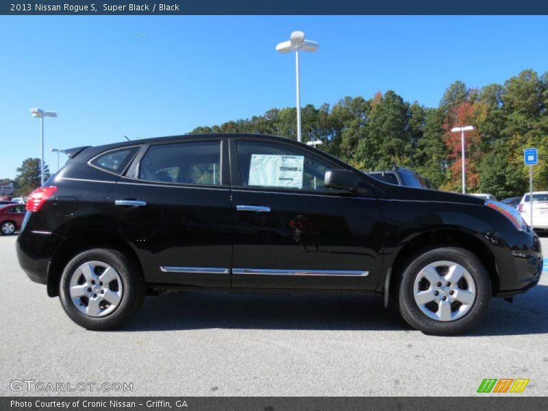 Super Black / Black 2013 Nissan Rogue S