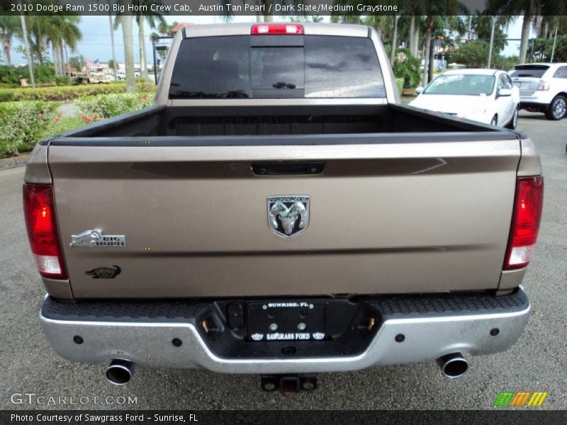 Austin Tan Pearl / Dark Slate/Medium Graystone 2010 Dodge Ram 1500 Big Horn Crew Cab