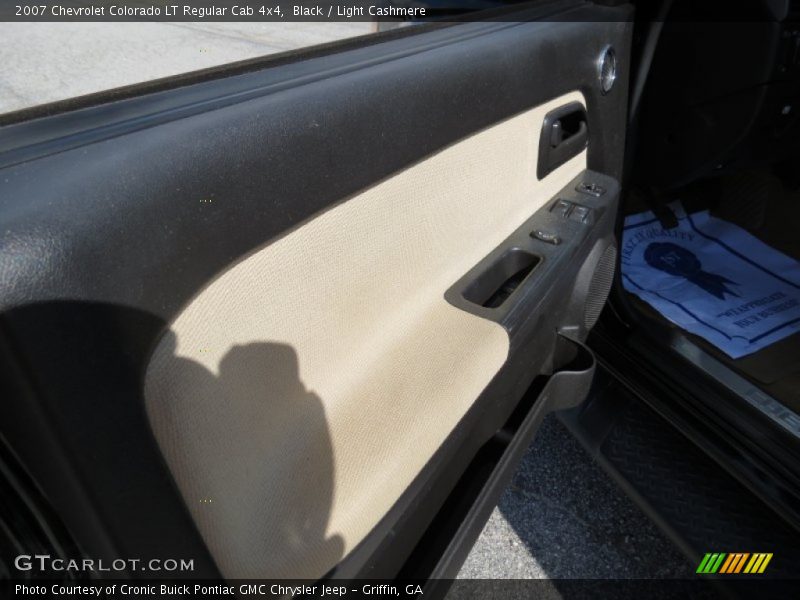 Black / Light Cashmere 2007 Chevrolet Colorado LT Regular Cab 4x4
