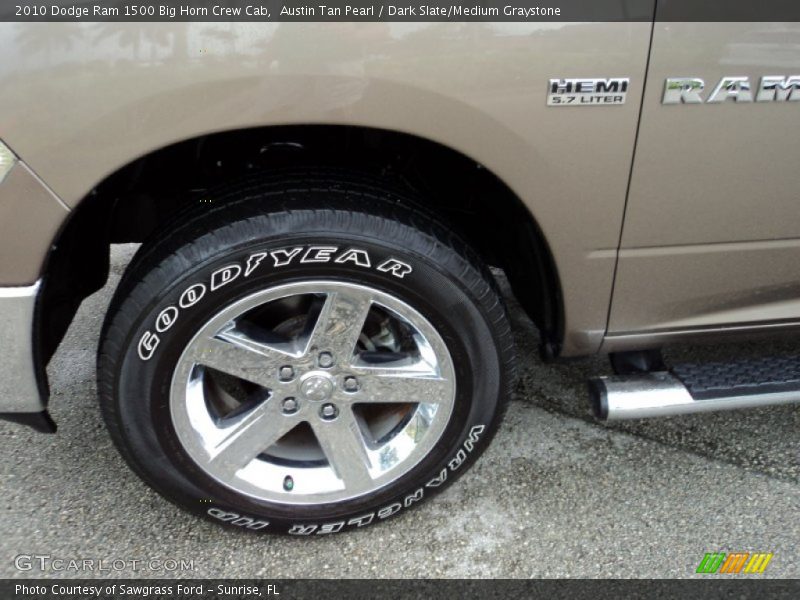 Austin Tan Pearl / Dark Slate/Medium Graystone 2010 Dodge Ram 1500 Big Horn Crew Cab
