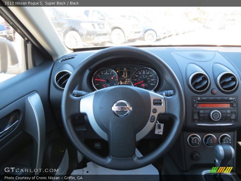 Super Black / Black 2013 Nissan Rogue S