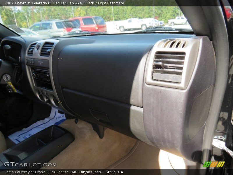 Black / Light Cashmere 2007 Chevrolet Colorado LT Regular Cab 4x4
