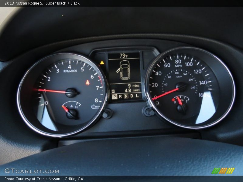 Super Black / Black 2013 Nissan Rogue S