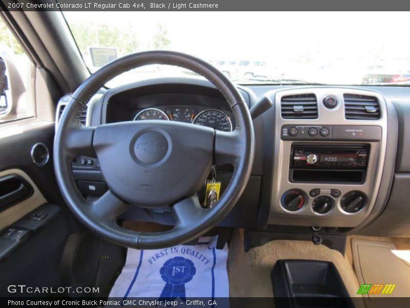 Black / Light Cashmere 2007 Chevrolet Colorado LT Regular Cab 4x4