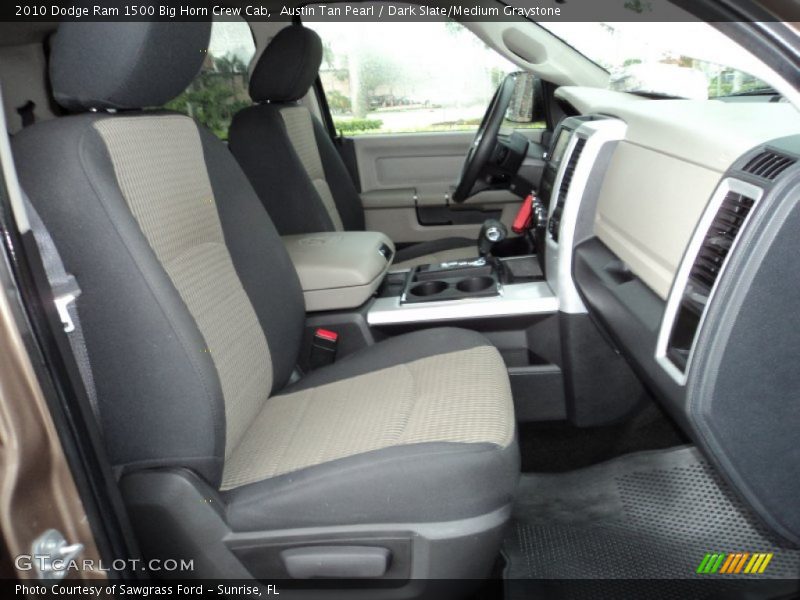 Austin Tan Pearl / Dark Slate/Medium Graystone 2010 Dodge Ram 1500 Big Horn Crew Cab